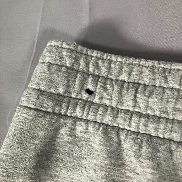 Abercrombie & Fitch Gray Jogger Sweatpants Men’s Large Red Stripe Trim - Picture 12 of 13